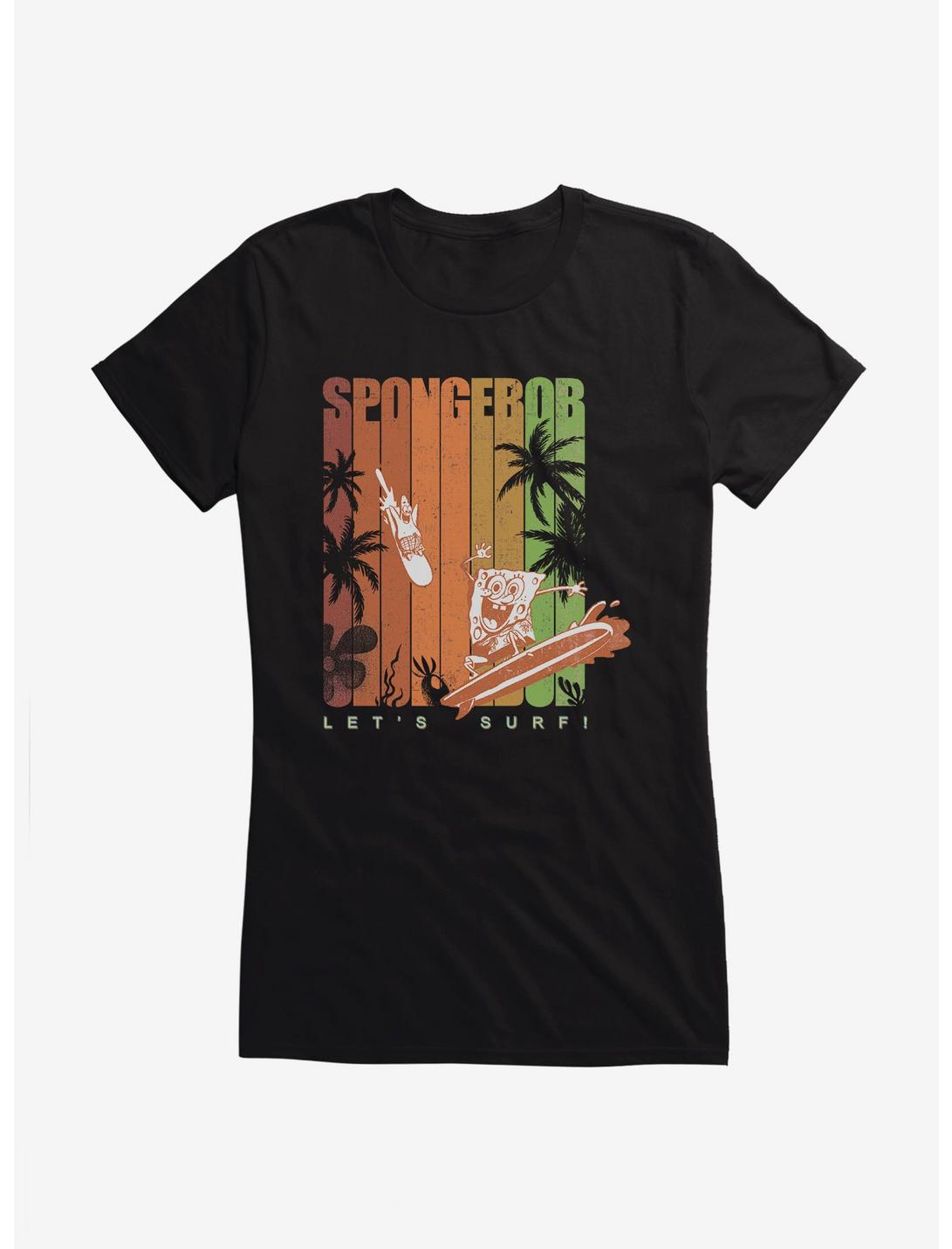 SpongeBob SquarePants  Lets Surf Girls T-Shirt, , hi-res