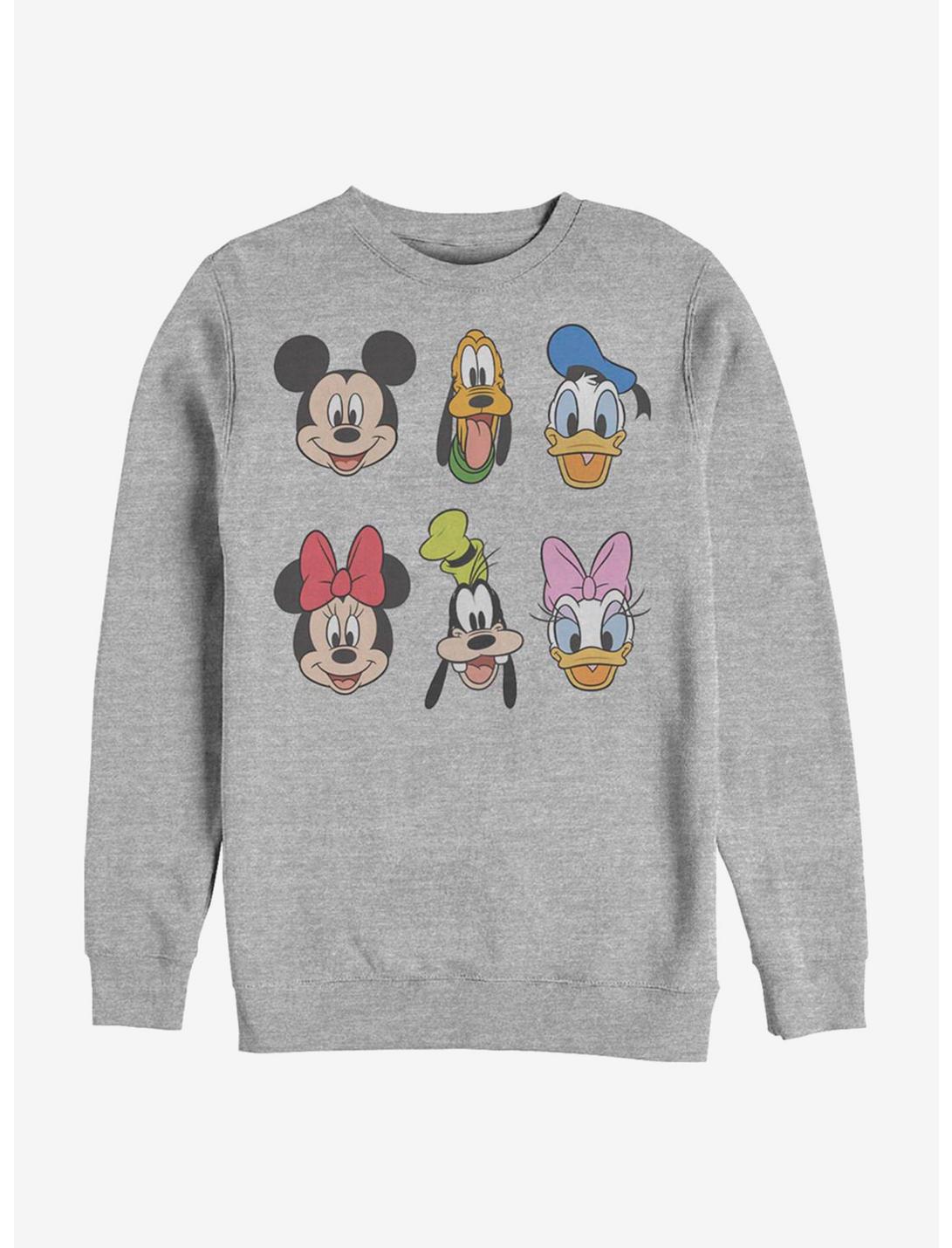 Disney Mickey Mouse Always Trending Stack Sweatshirt, ATH HTR, hi-res