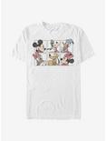 Disney Mickey Mouse And Friends Grid T-Shirt, WHITE, hi-res