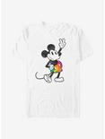 Disney Mickey Mouse Tie Dye Mickey Stroked T-Shirt, WHITE, hi-res