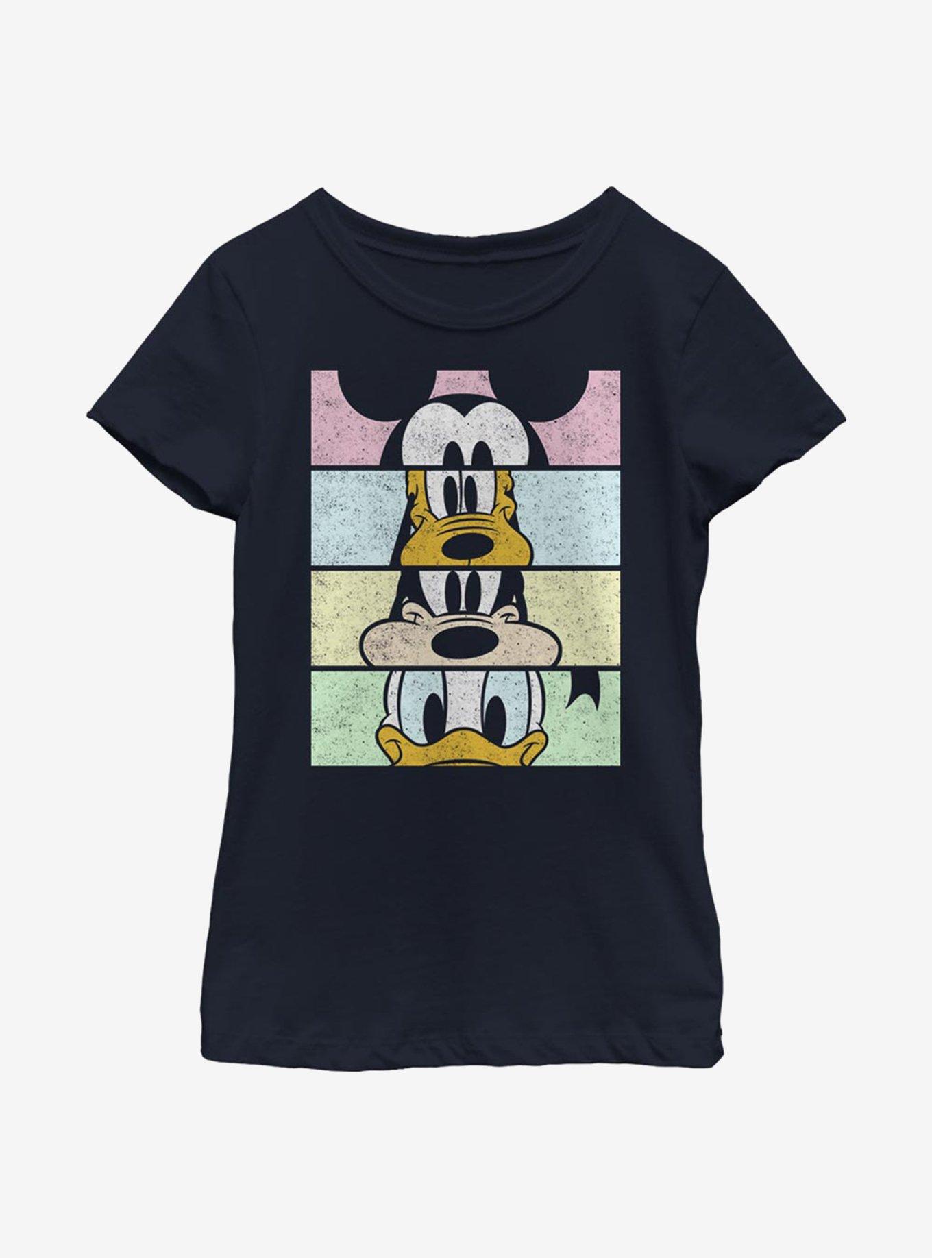 Disney Mickey Mouse Crew Youth Girls T-Shirt, , hi-res