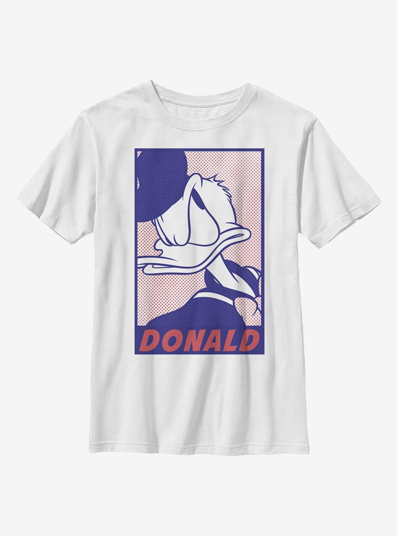 Disney Donald Duck Comic Pop Duck Youth T-Shirt, , hi-res