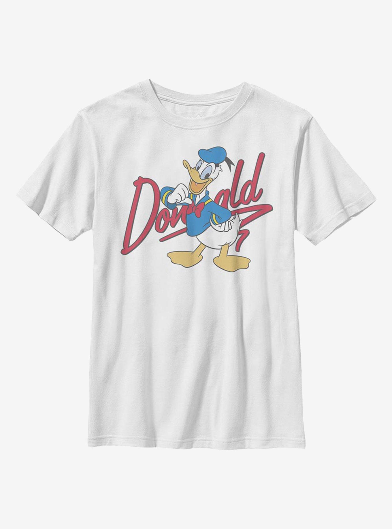 Disney Donald Duck Signature Donald Youth T-Shirt, , hi-res
