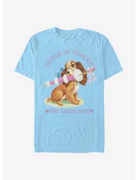 Disney Lady And The Tramp Home Dog T-Shirt, , hi-res