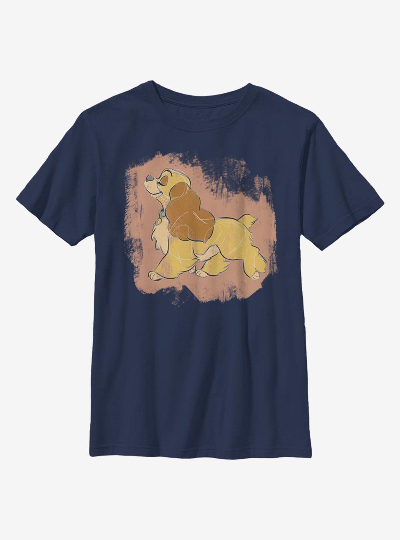 Disney Lady And The Tramp Lady Strut Youth T-Shirt, , hi-res