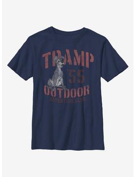 Disney Lady And The Tramp Outdoor Tramp Youth T-Shirt, , hi-res
