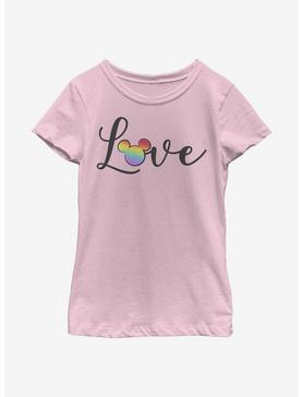 Disney Mickey Mouse Love And Disney Youth Girls T-Shirt, , hi-res