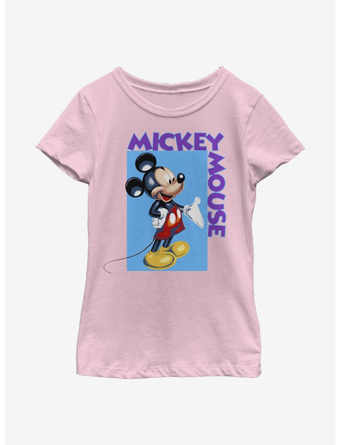 Disney Mickey Mouse Youth Girls T-Shirt, PINK, hi-res