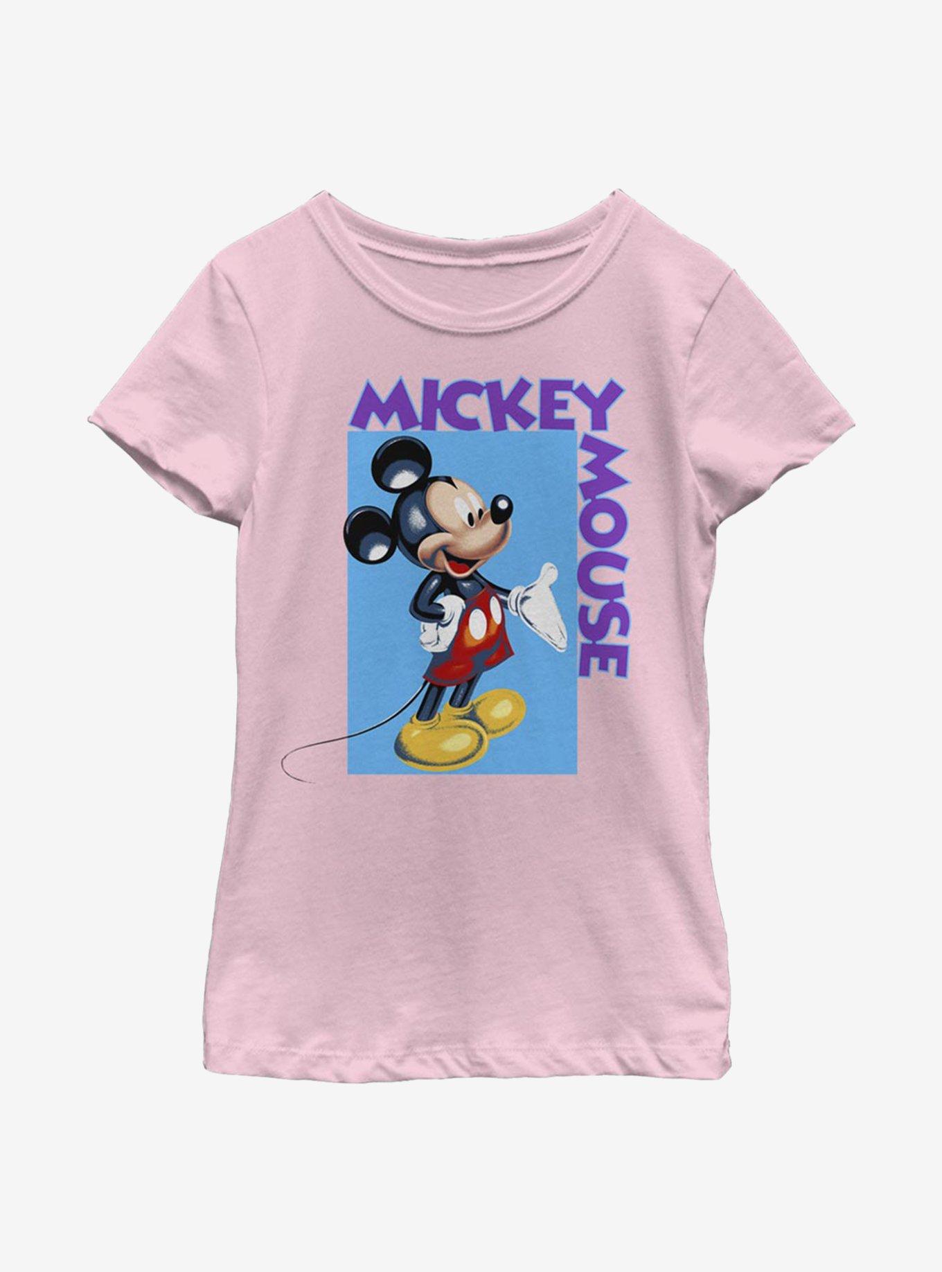 Disney Mickey Mouse Youth Girls T-Shirt, , hi-res