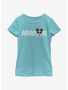 Disney Mickey Mouse Checkers Youth Girls T-Shirt, , hi-res