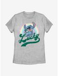 Disney Lilo And Stitch Lucky Rainbow Womens T-Shirt, ATH HTR, hi-res