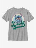 Disney Lilo And Stitch Lucky Rainbow Youth T-Shirt, ATH HTR, hi-res
