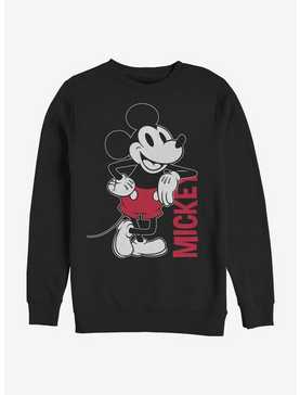 Disney Mickey Mouse Leaning Sweatshirt, , hi-res