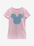 Disney Mickey Mouse Americana Paisley Youth Girls T-Shirt, PINK, hi-res