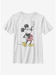 Disney Mickey Mouse American Mouse Youth T-Shirt, WHITE, hi-res
