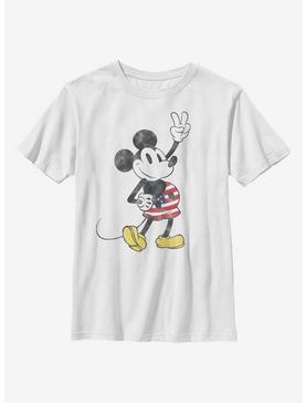 Disney Mickey Mouse American Mouse Youth T-Shirt, , hi-res
