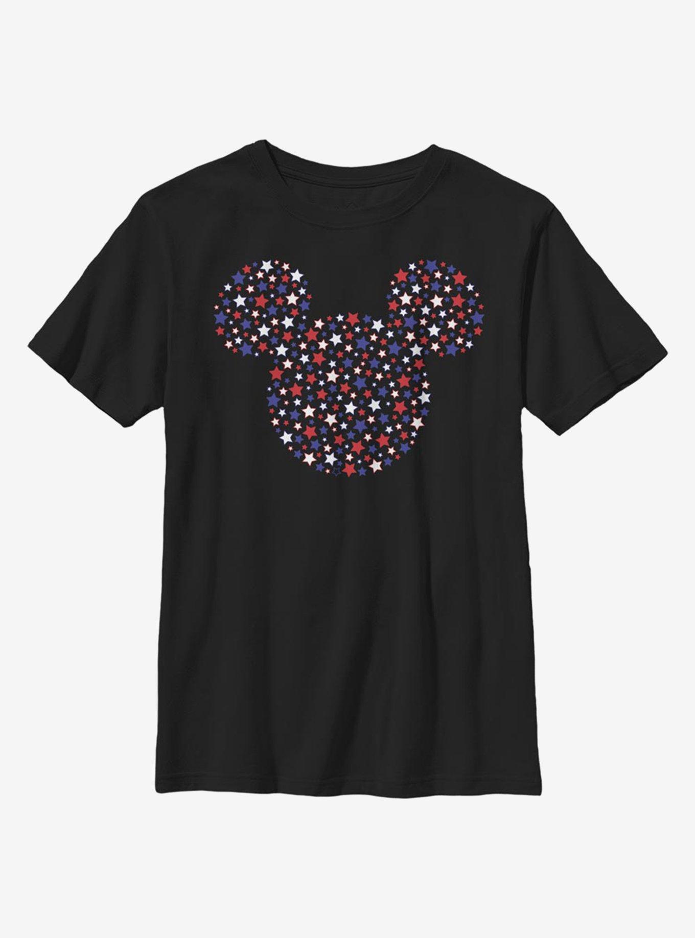 Disney Mickey Mouse Stars And Ears Youth T-Shirt, , hi-res