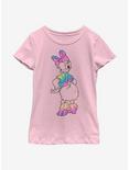 Disney Daisy Duck Dye Youth Girls T-Shirt, PINK, hi-res