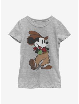 Disney Mickey Mouse Cowboy Mickey Youth Girls T-Shirt, , hi-res