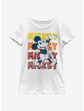 Disney Mickey Mouse Hipster Mickey Youth Girls T-Shirt, , hi-res