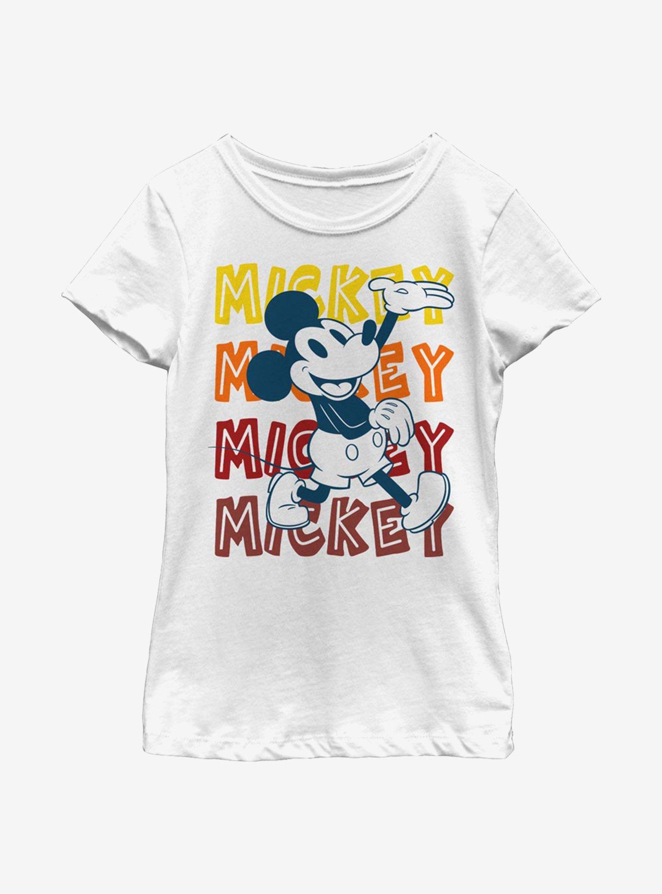 Disney Mickey Mouse Hipster Mickey Youth Girls T-Shirt, , hi-res