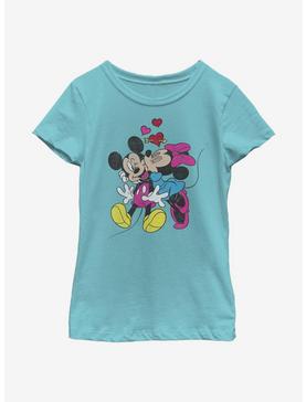 Disney Mickey Mouse Minnie Love Youth Girls T-Shirt, , hi-res