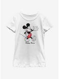 Disney Mickey Mouse Youth Girls T-Shirt, WHITE, hi-res