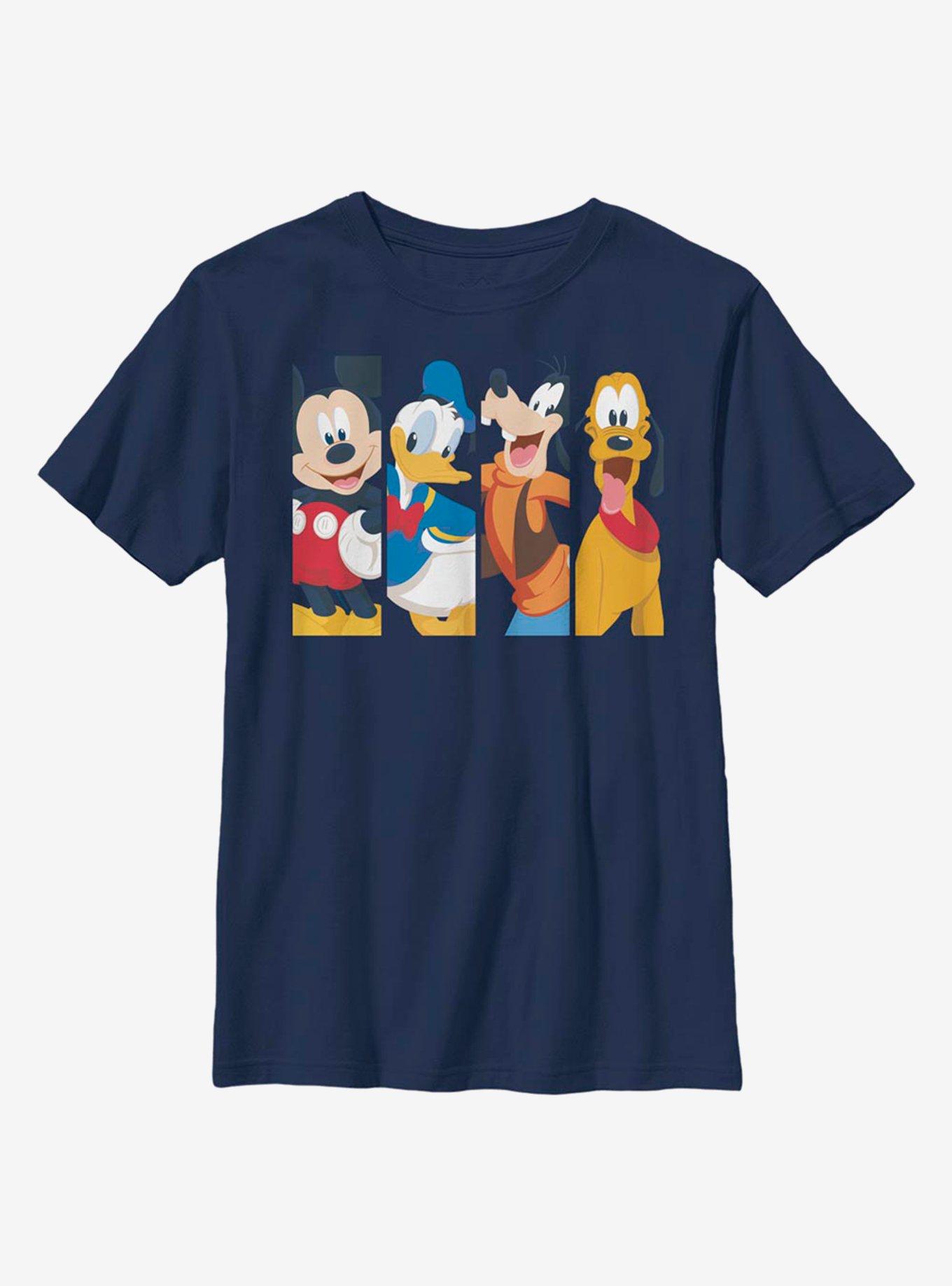 Disney Mickey Mouse Bro Time Youth T-Shirt, NAVY, hi-res