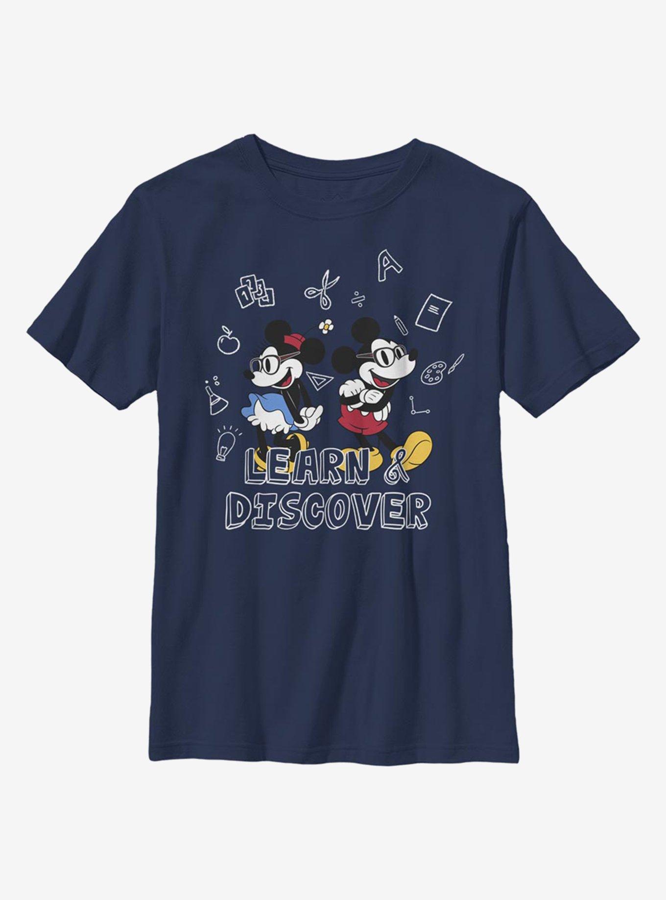 Disney Mickey Mouse Discover Youth T-Shirt, , hi-res