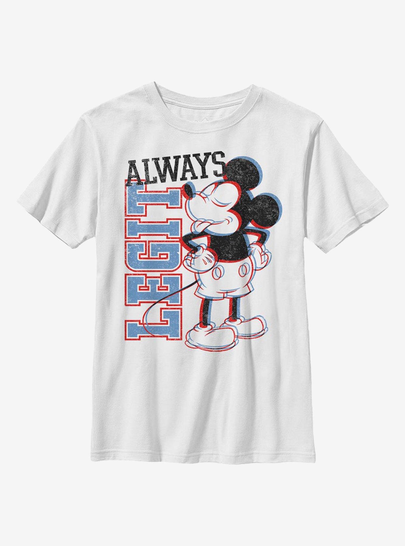 Disney Mickey Mouse Always Legit Youth T-Shirt, , hi-res