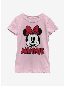 Disney Minnie Mouse Classic Patch Youth Girls T-Shirt, , hi-res
