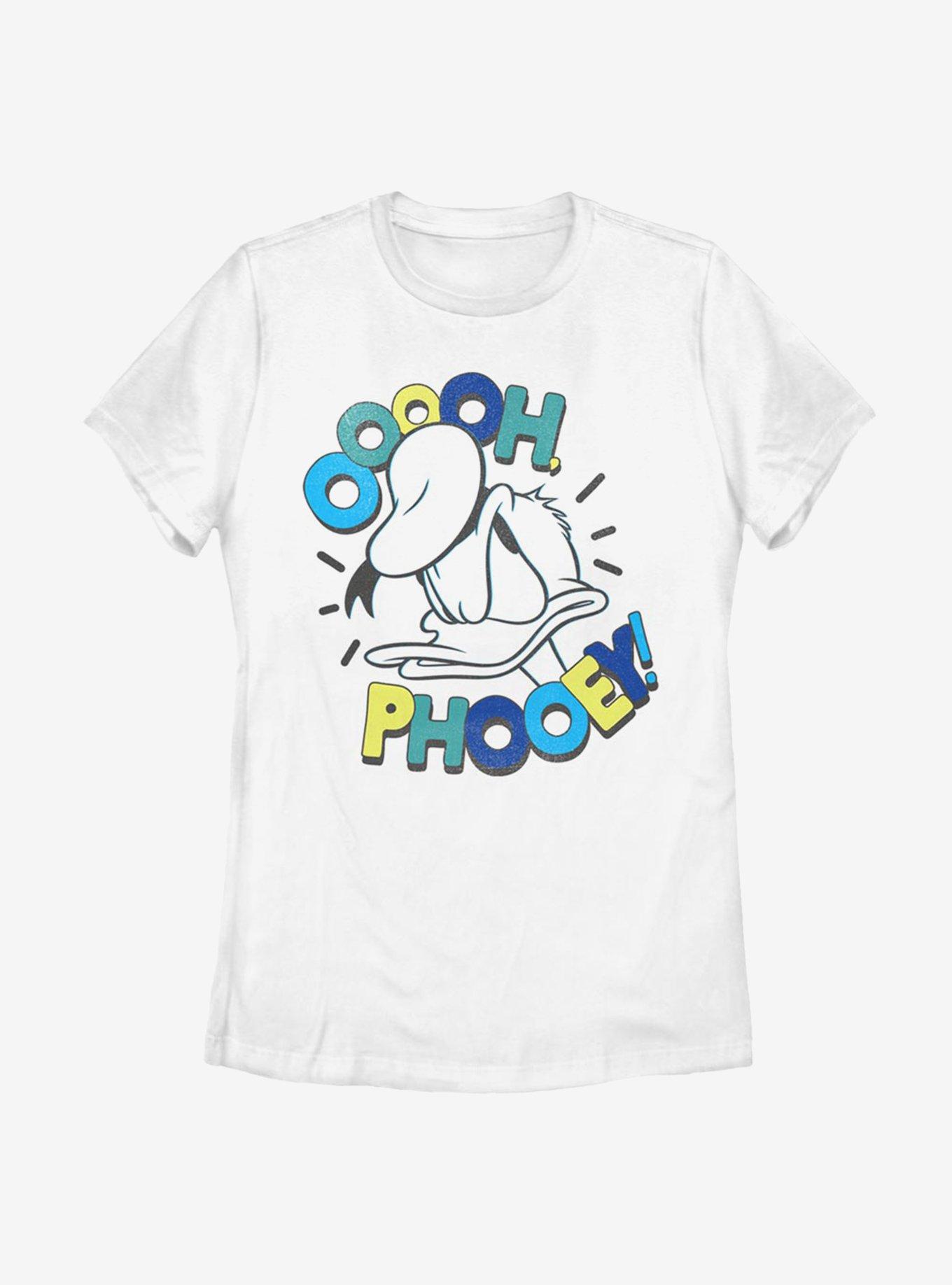 Disney Donald Duck Cartoon Phooey Womens T-Shirt, , hi-res