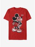 Disney Mickey Mouse Graffiti T-Shirt, RED, hi-res