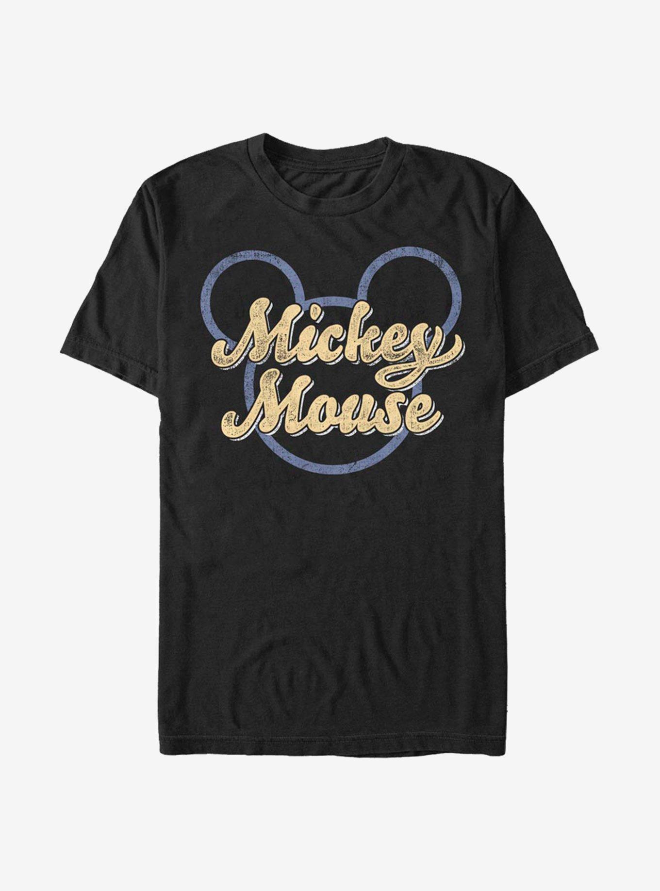 Disney Mickey Mouse Script T-Shirt, , hi-res