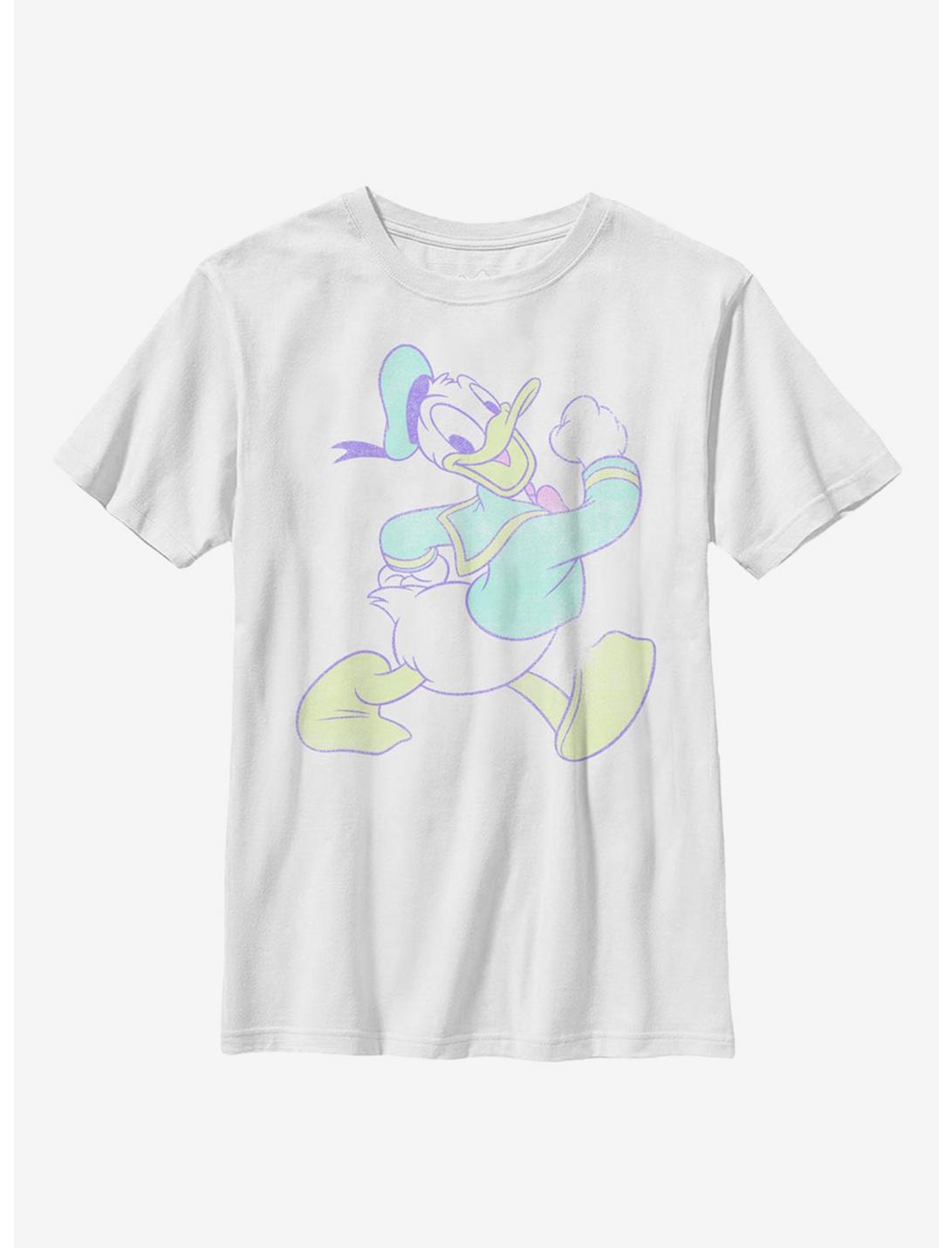 Disney Donald Duck Neon Donald Youth T-Shirt, WHITE, hi-res