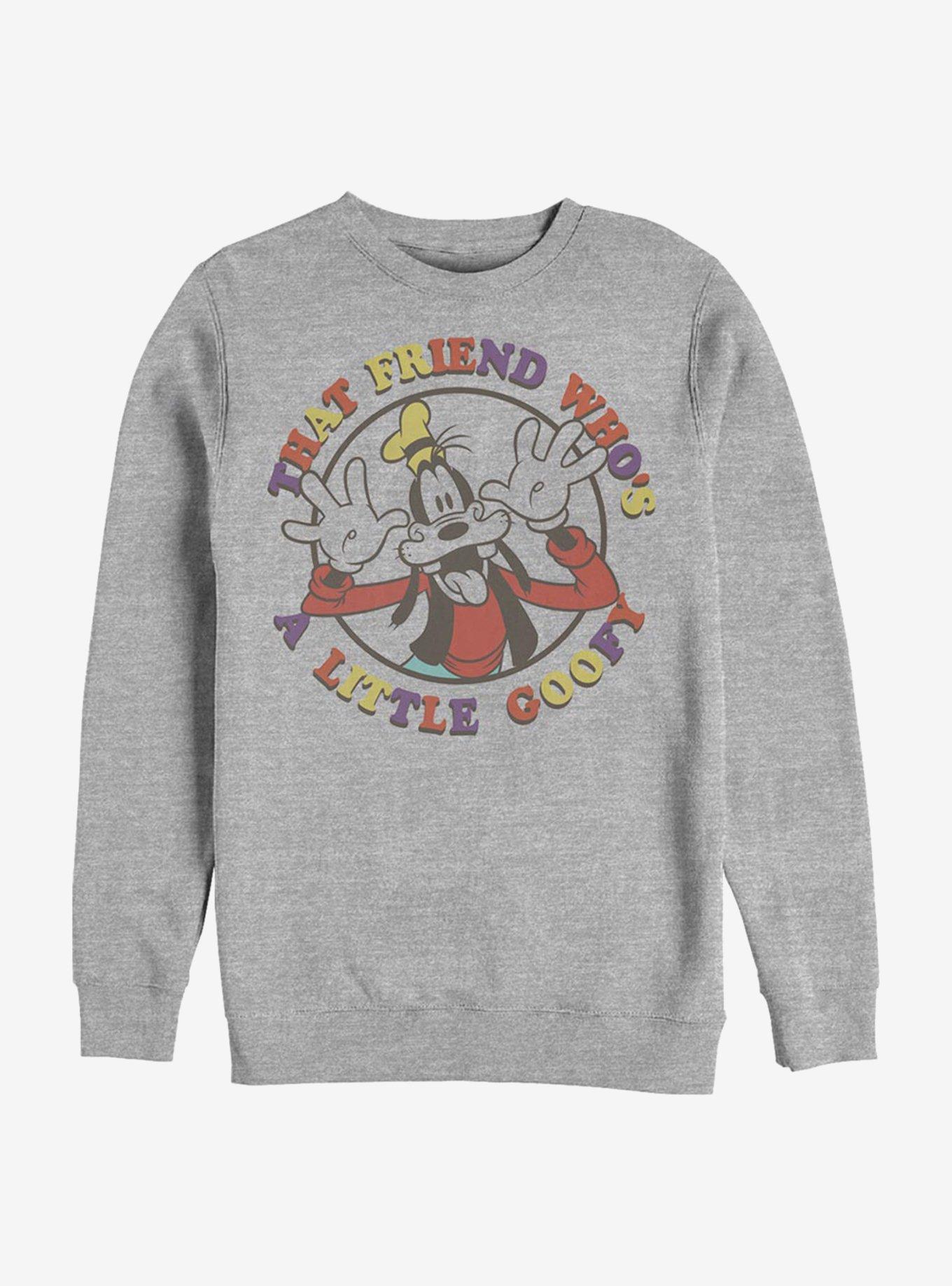 Disney Goofy A Little Goofy Sweatshirt, ATH HTR, hi-res