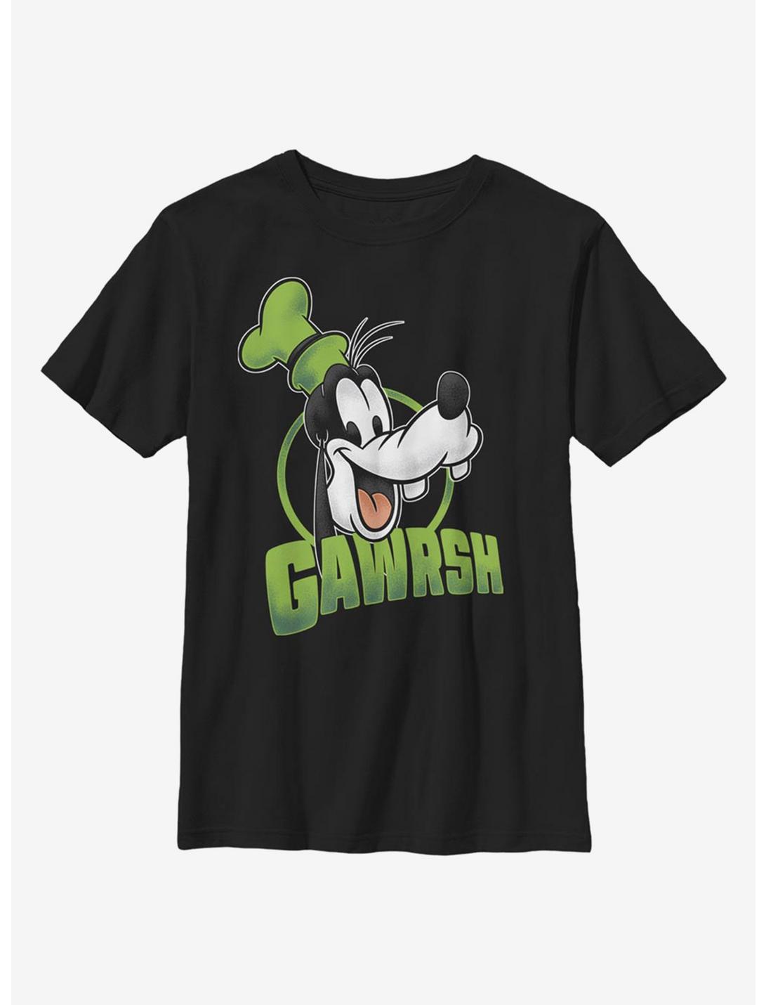 Disney Goofy Gawrsh Goofy Youth T-Shirt, BLACK, hi-res