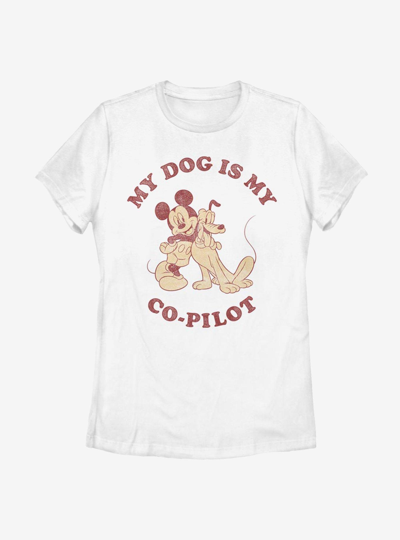 Disney Mickey Mouse Copilot Womens T-Shirt, WHITE, hi-res