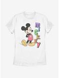 Disney Mickey Mouse Name Womens T-Shirt, WHITE, hi-res