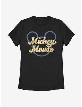 Disney Mickey Mouse Script Womens T-Shirt, , hi-res