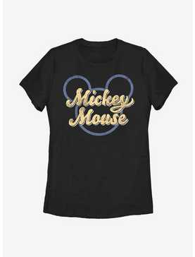Disney Mickey Mouse Script Womens T-Shirt, , hi-res