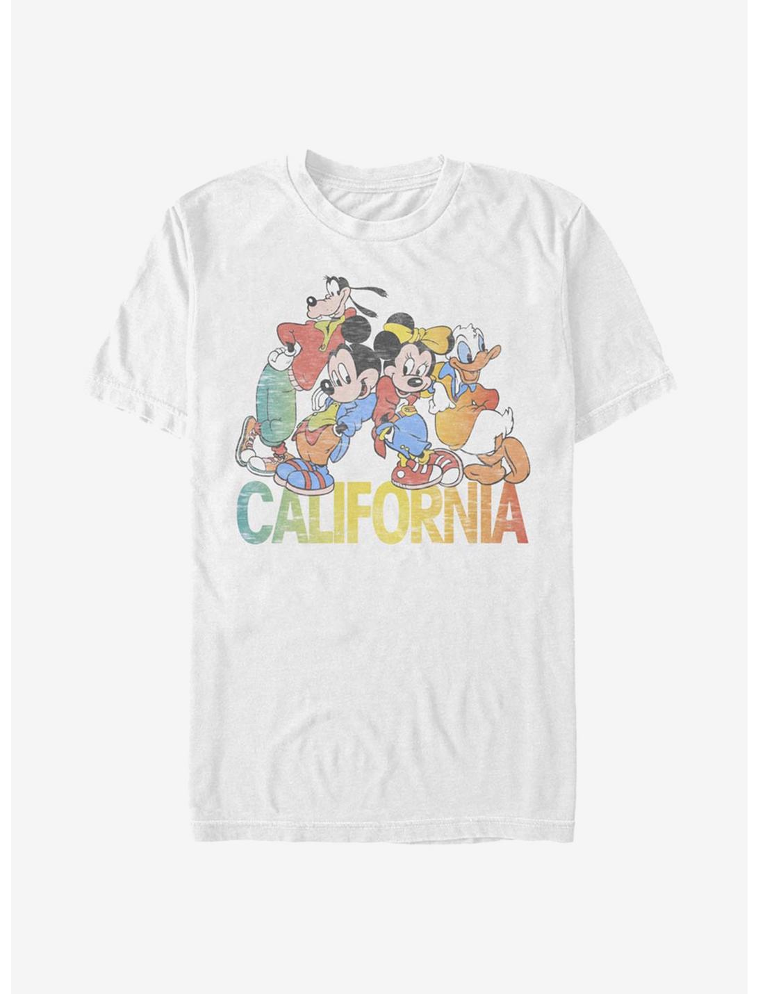 Disney Mickey Mouse Cali Group T-Shirt, WHITE, hi-res