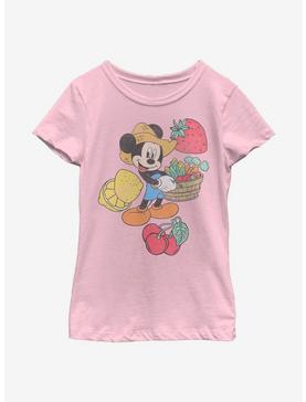 Disney Mickey Mouse Farmer Mickey Youth Girls T-Shirt, , hi-res