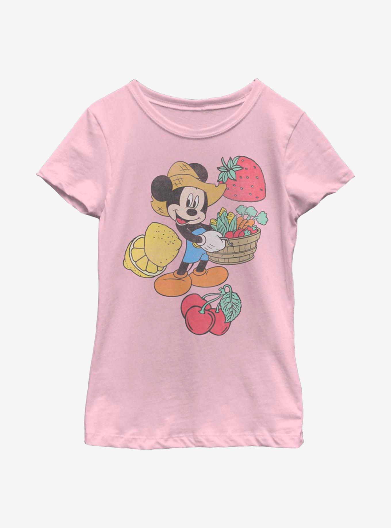 Disney Mickey Mouse Farmer Mickey Youth Girls T-Shirt, , hi-res