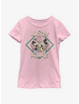 Disney Mickey Mouse Minnie Mickey Youth Girls T-Shirt, , hi-res