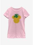 Disney Mickey Mouse Pineapple Ears Youth Girls T-Shirt, PINK, hi-res