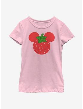 Disney Mickey Mouse Strawberry Ears Youth Girls T-Shirt, , hi-res