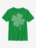 Disney Mickey Mouse Clover Fill Youth T-Shirt, KELLY, hi-res