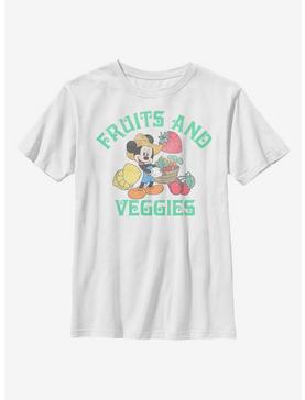 Disney Mickey Mouse Fruits And Veggies Youth T-Shirt, , hi-res