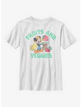 Disney Mickey Mouse Fruits And Veggies Youth T-Shirt, , hi-res